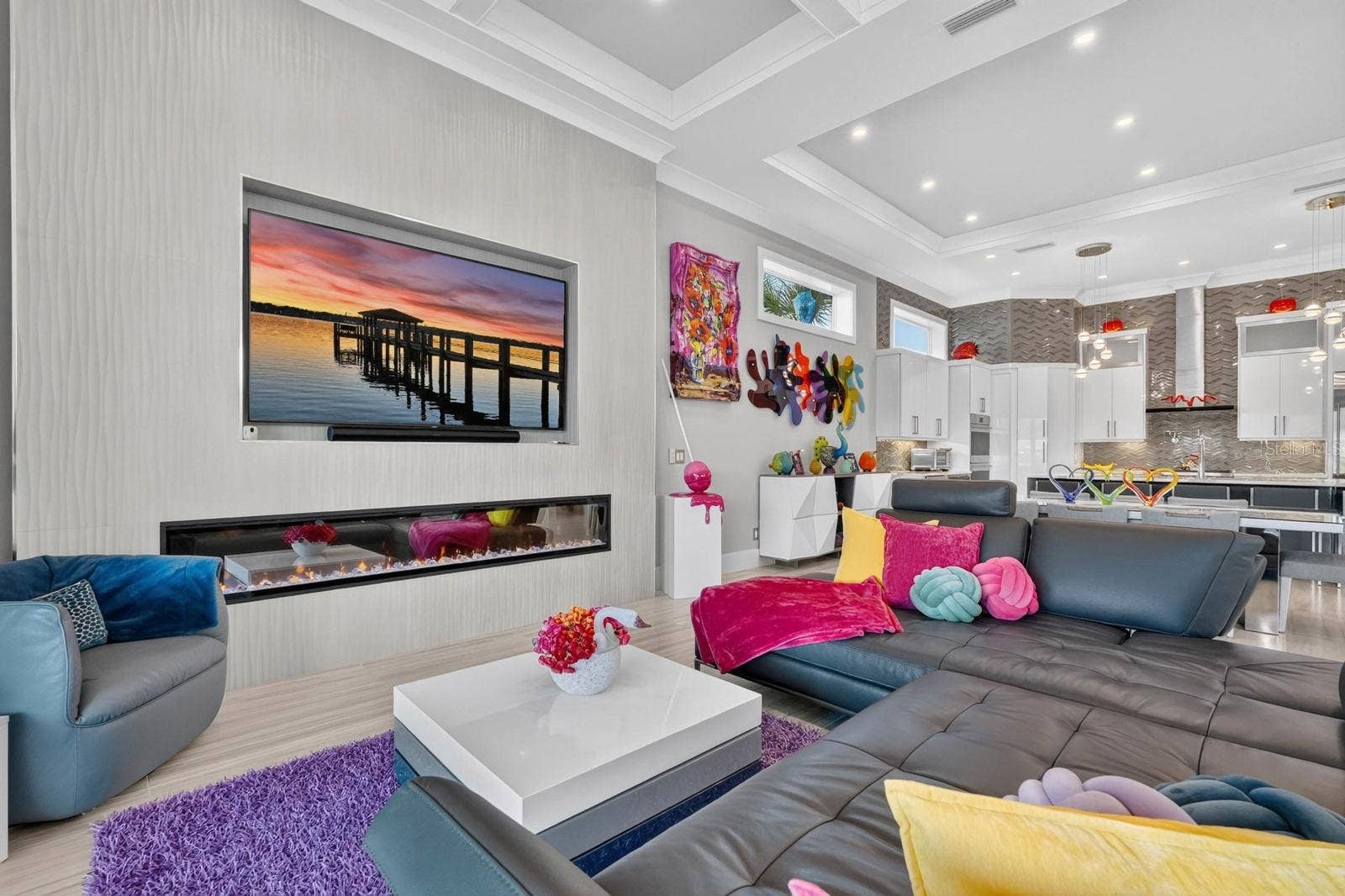 304 YACHT HARBOR DRIVE, Palm Coast, FL 32137 Grand enough to accommodate everyone, yet cozy enough for everyday living. The kitchen, dining, living and outdoor spaces flow together in a way that makes this entire first floor simply feel like home.