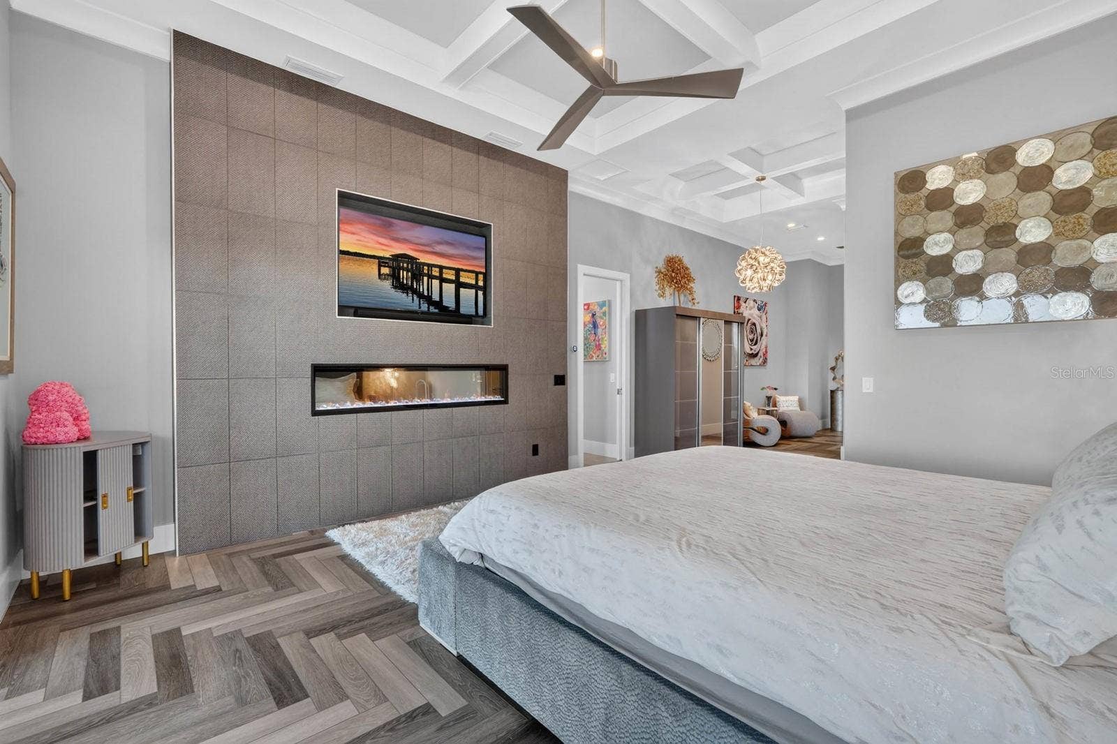304 YACHT HARBOR DRIVE, Palm Coast, FL 32137 Not just a primary suite a primary floor. Privacy, space and thoughtful design create a retreat completely set apart from the rest of the home.