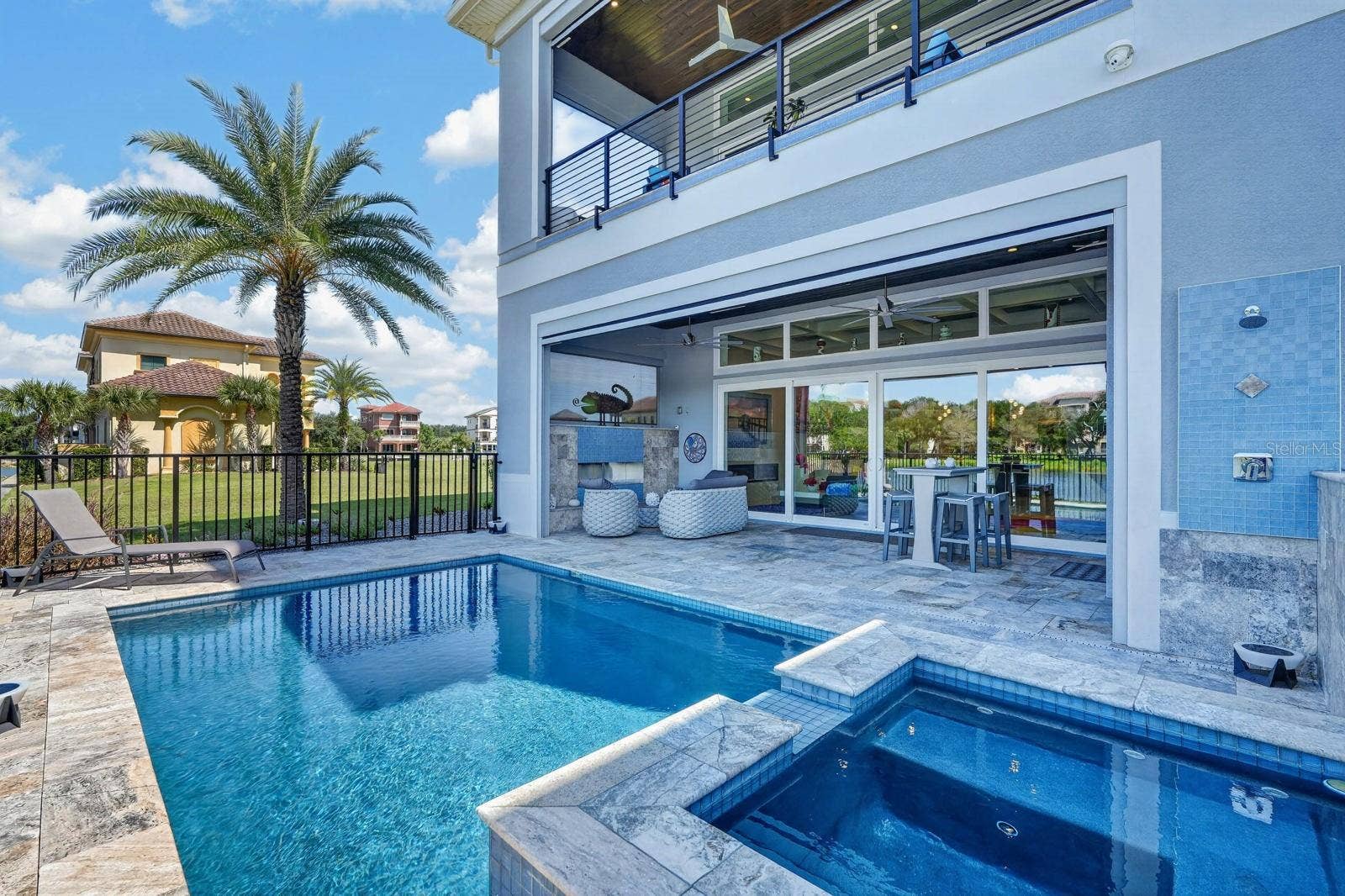 304 YACHT HARBOR DRIVE, Palm Coast, FL 32137 Direct Intracoastal living with a heated saltwater pool & spa, two waterfalls and premium pool equipment..all remotely operated.