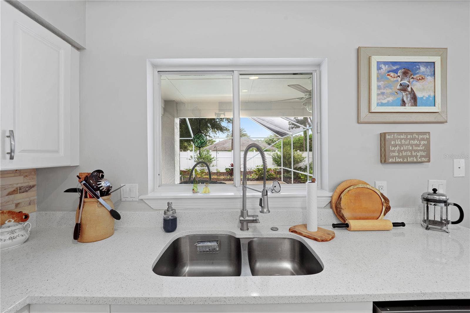 112 WELLSTONE DRIVE, Palm Coast, FL 32164 Kitchen over looking pool