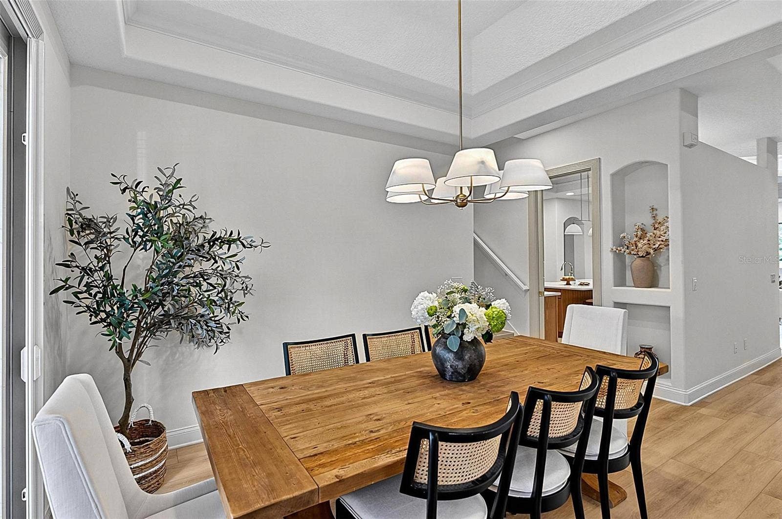 17 GRANDVIEW DRIVE, Palm Coast, FL 32137 Formal Dining Room with built in shelving