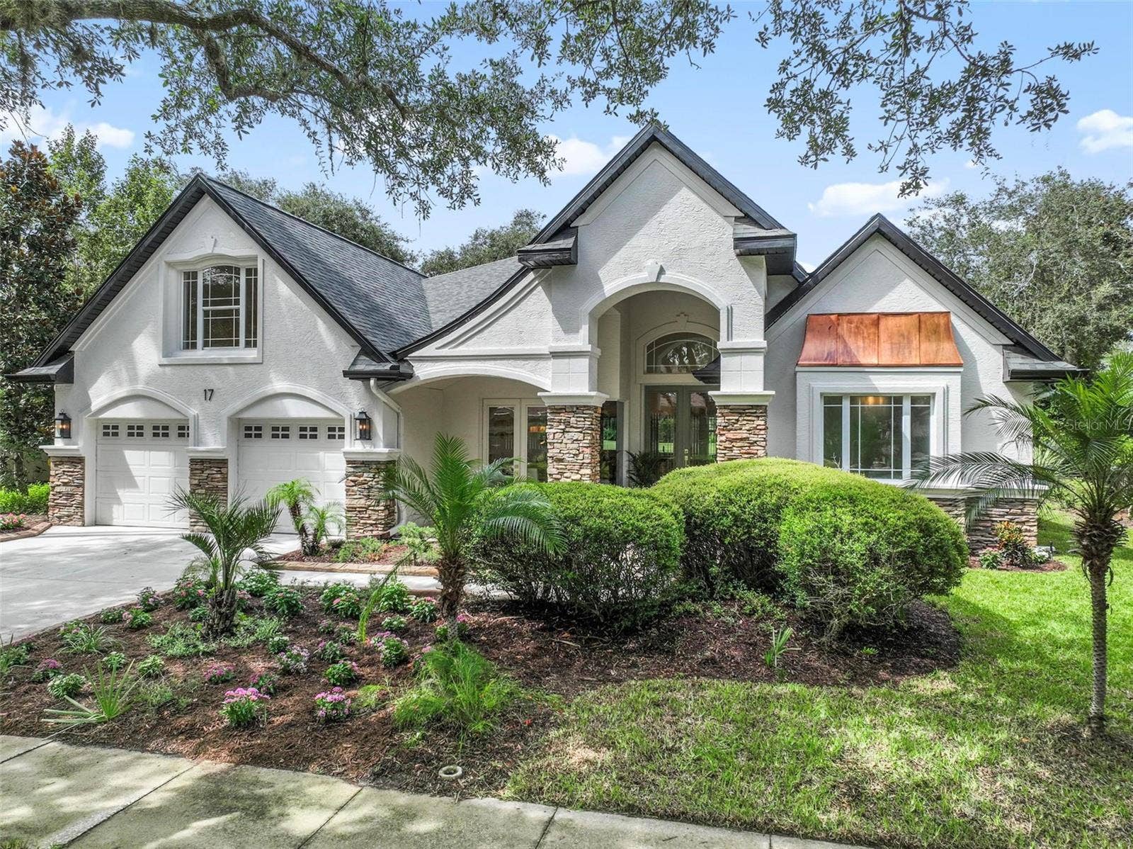 17 GRANDVIEW DRIVE, Palm Coast, FL 32137 Tudor Style Front of Home