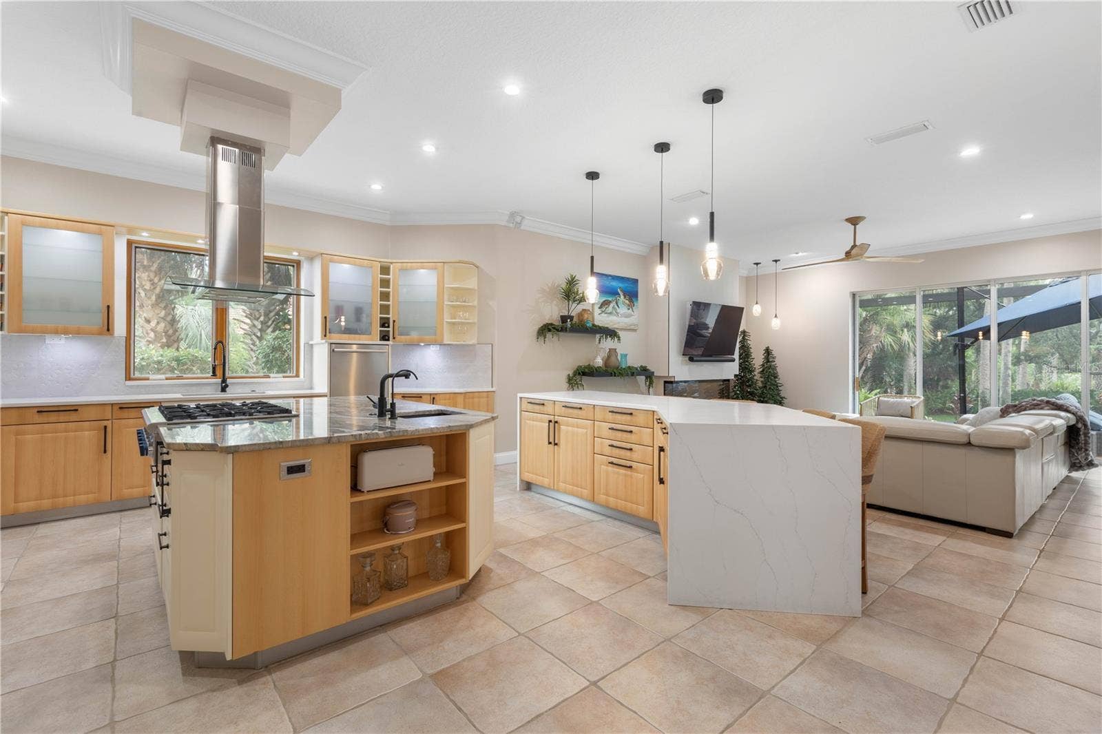 Made for the way people truly live, this chefs kitchen keeps cooking, conversation and relaxation beautifully connected, with dual islands offering generous space to prep, serve and gather.