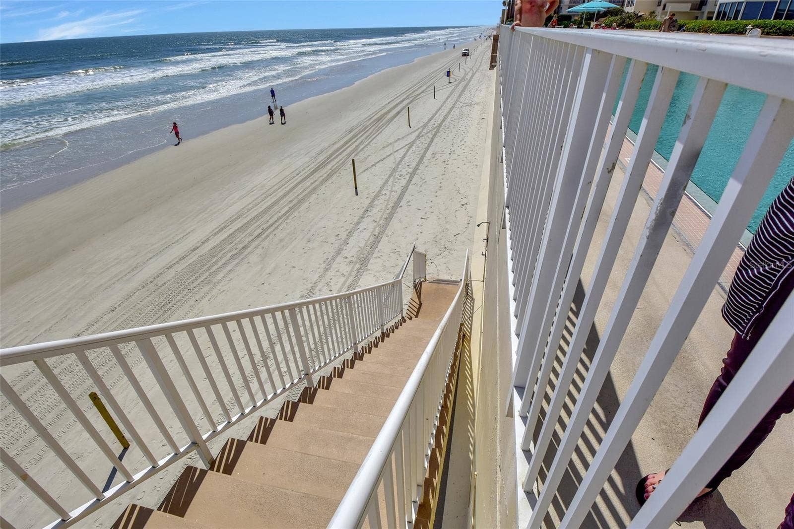 2937 S ATLANTIC AVENUE, #1104, Daytona Beach Shores, FL 32118 Beach Stairs