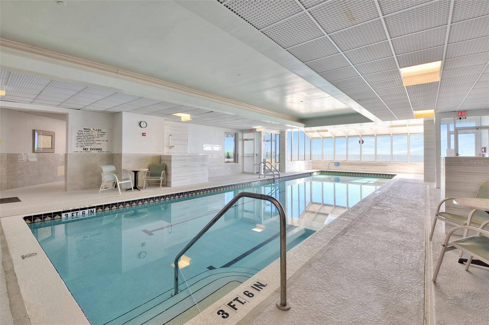 2937 S ATLANTIC AVENUE, #1104, Daytona Beach Shores, FL 32118 Indoor Heated Pool