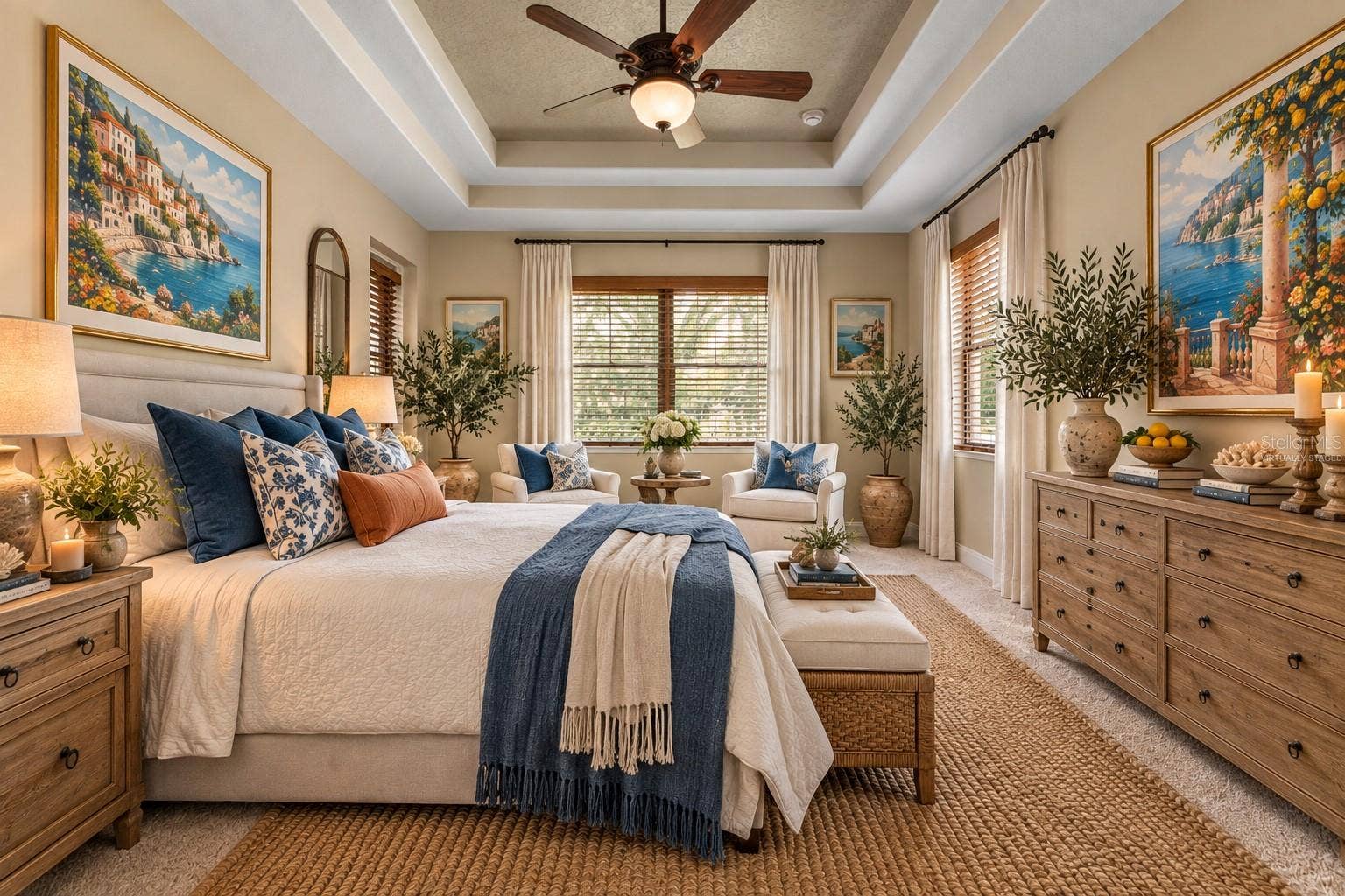 9 RIVER OAKS WAY, Palm Coast, FL 32137 Virtually Staged Owner's Suite