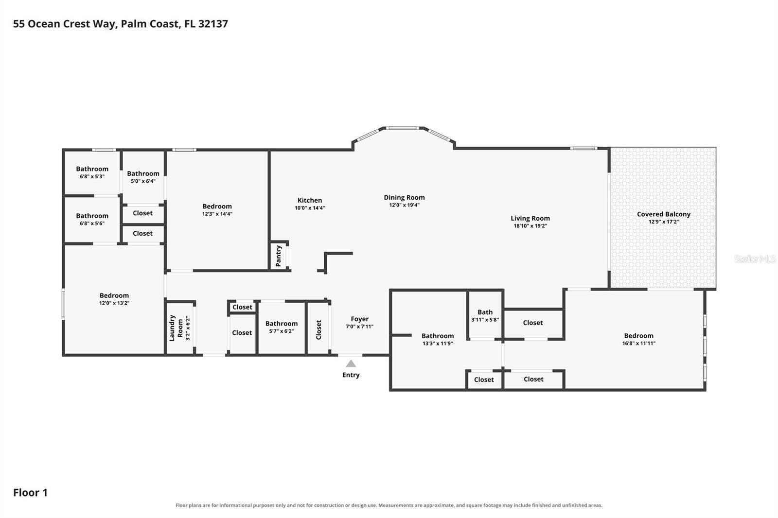 55 OCEAN CREST WAY, #911, Palm Coast, FL 32137
