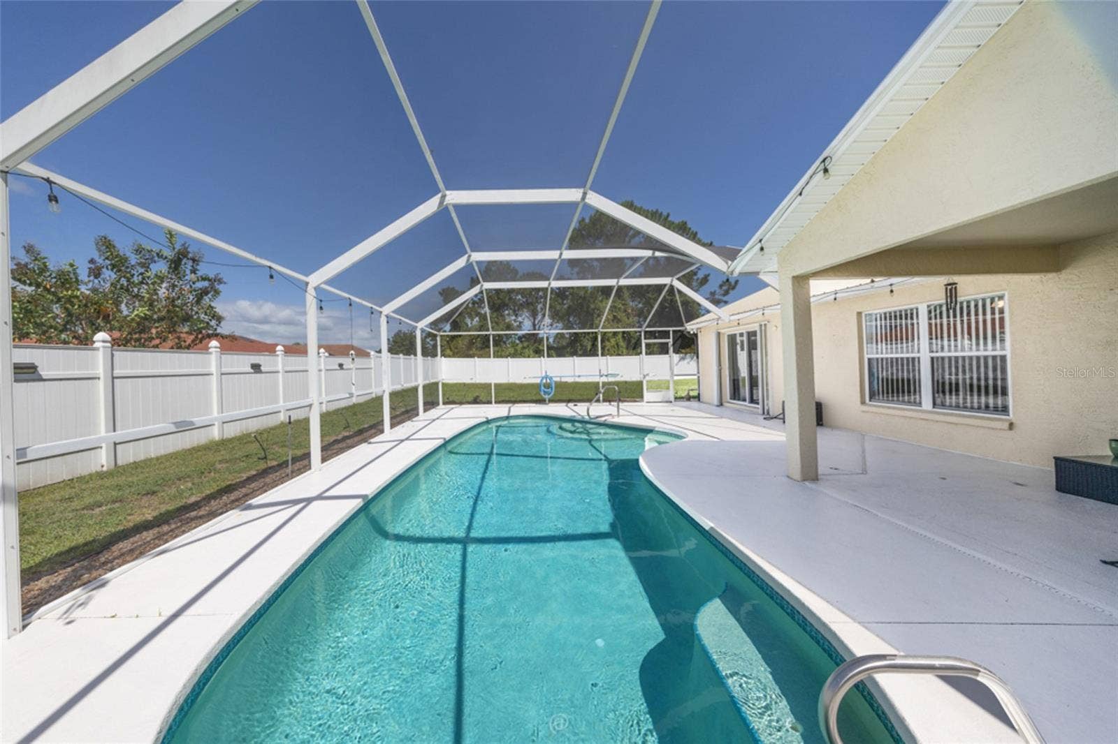 room to swim laps