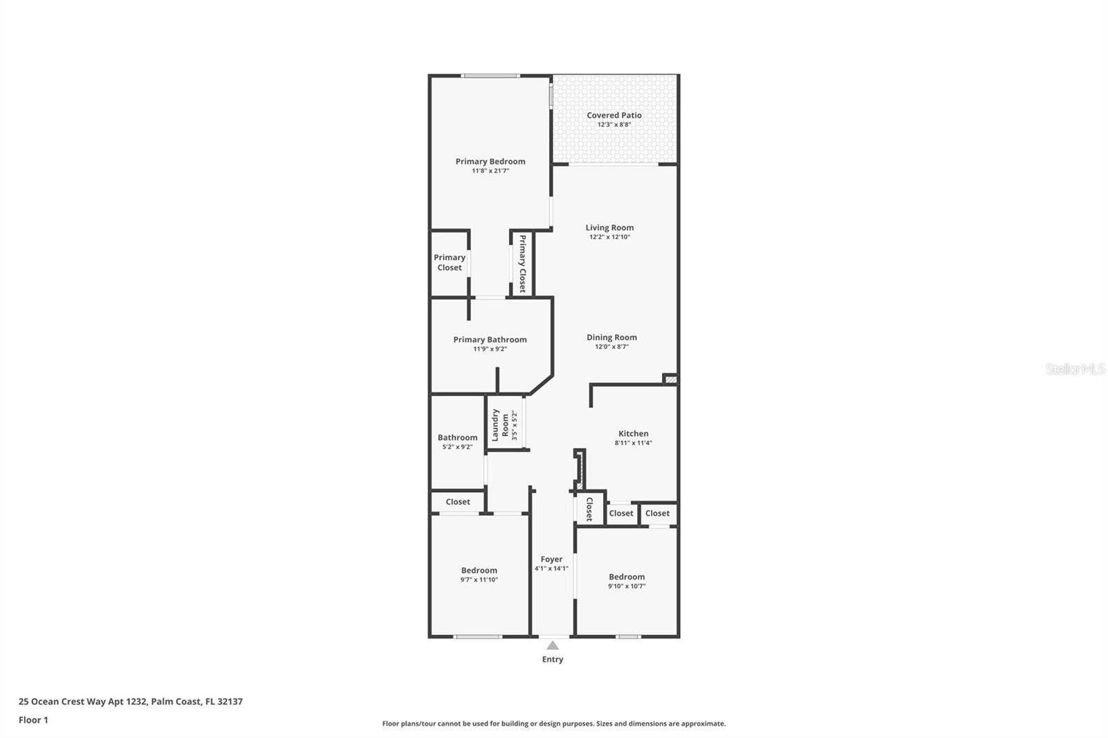 25 OCEAN CREST WAY, #1232, Palm Coast, FL 32137