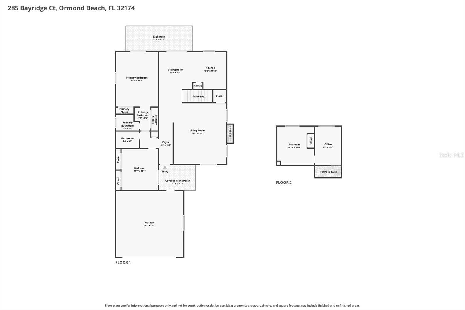 285 BAYRIDGE COURT, Ormond Beach, FL 32174