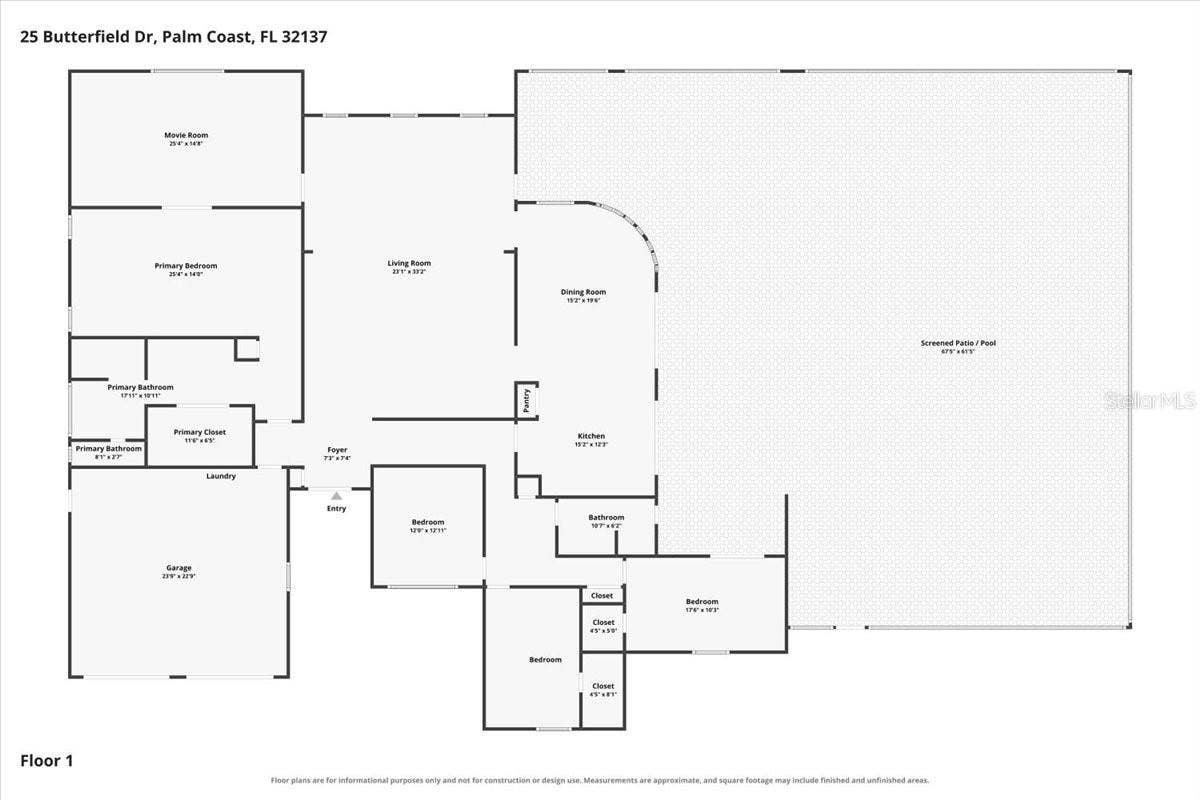 25 BUTTERFIELD DRIVE, Palm Coast, FL 32137