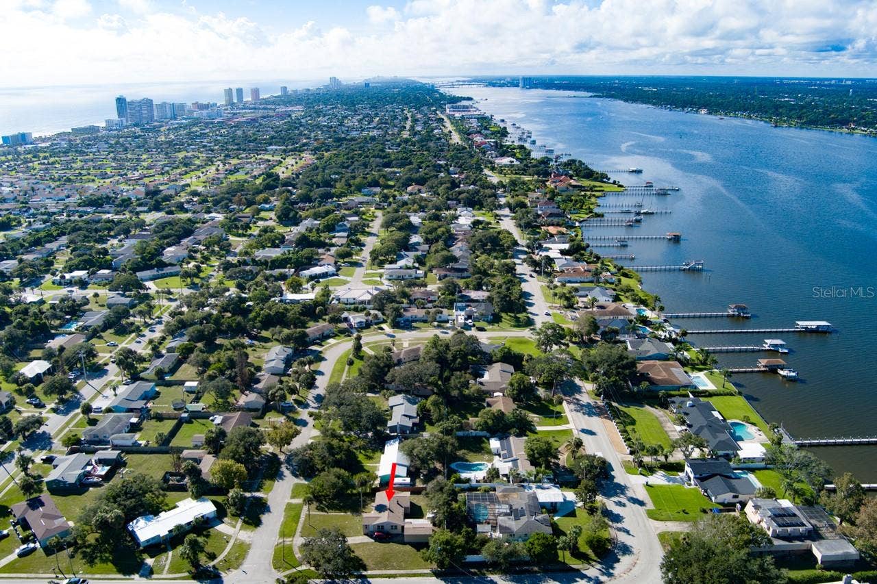 374 PINE ROAD, Ormond Beach, FL 32176 Aerial View