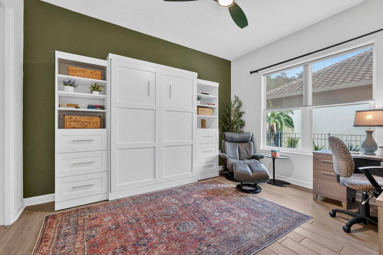 36 NEW WATER OAK DRIVE, Palm Coast, FL 32137 bedroom 4 features murphy bed
