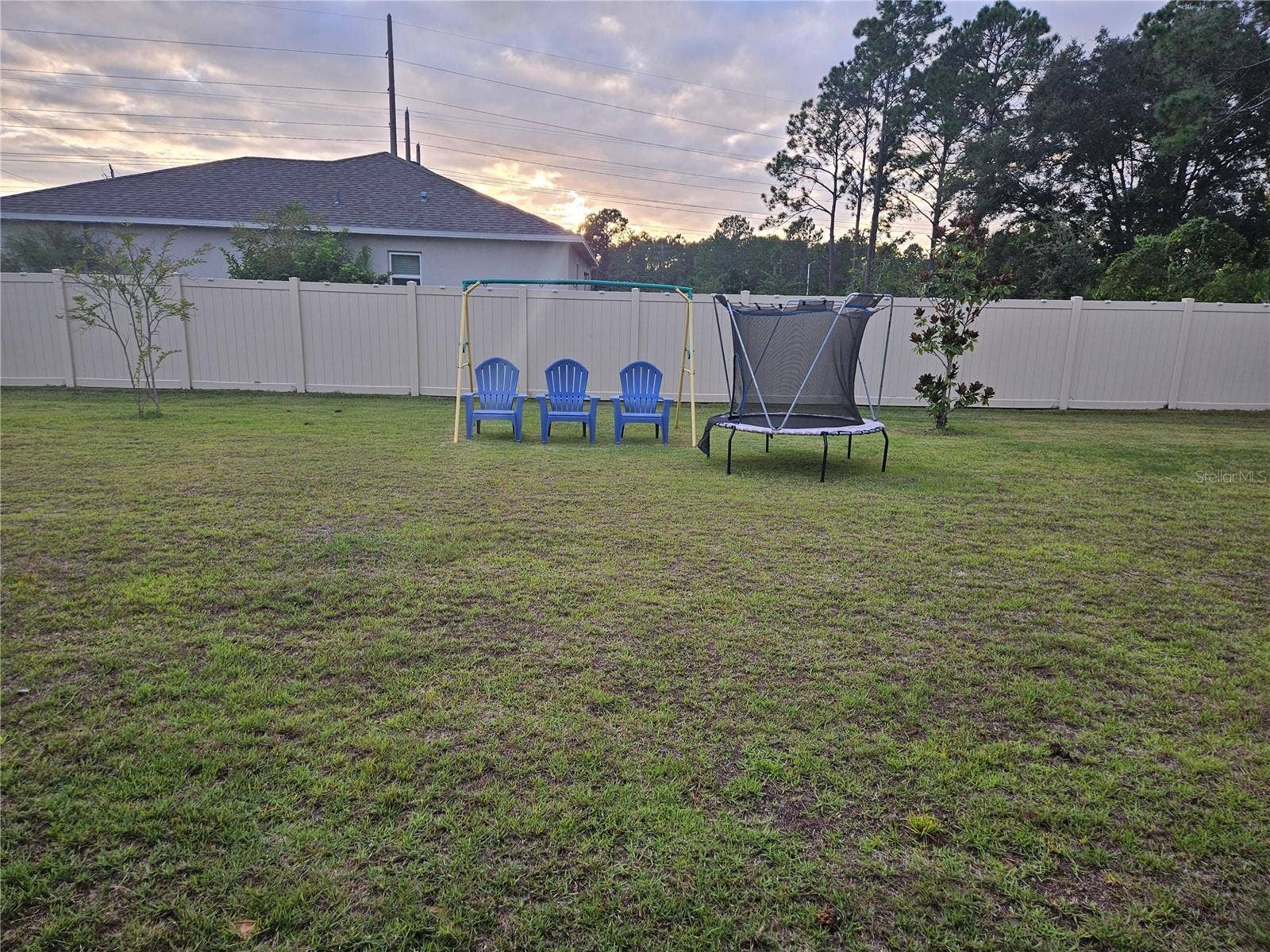 74 UHL PATH, Palm Coast, FL 32164 Fenced backyard