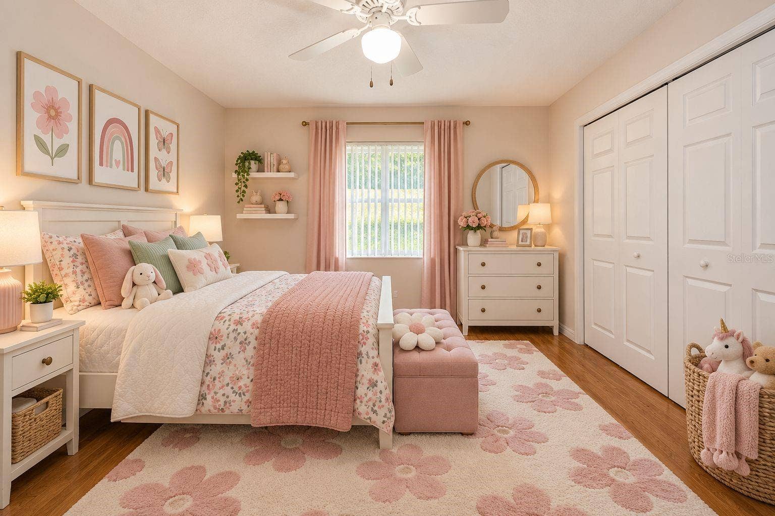 141 BREN MAR LANE, Palm Coast, FL 32137 Bedroom #3 staged