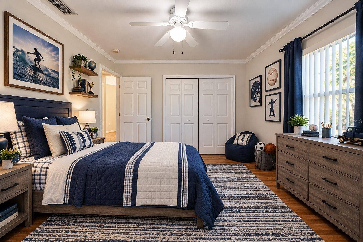 141 BREN MAR LANE, Palm Coast, FL 32137 Bedroom #2 staged