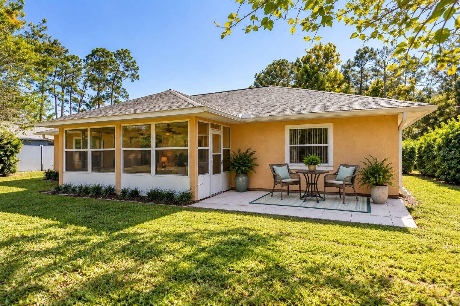 141 BREN MAR LANE, Palm Coast, FL 32137 Backyard staged