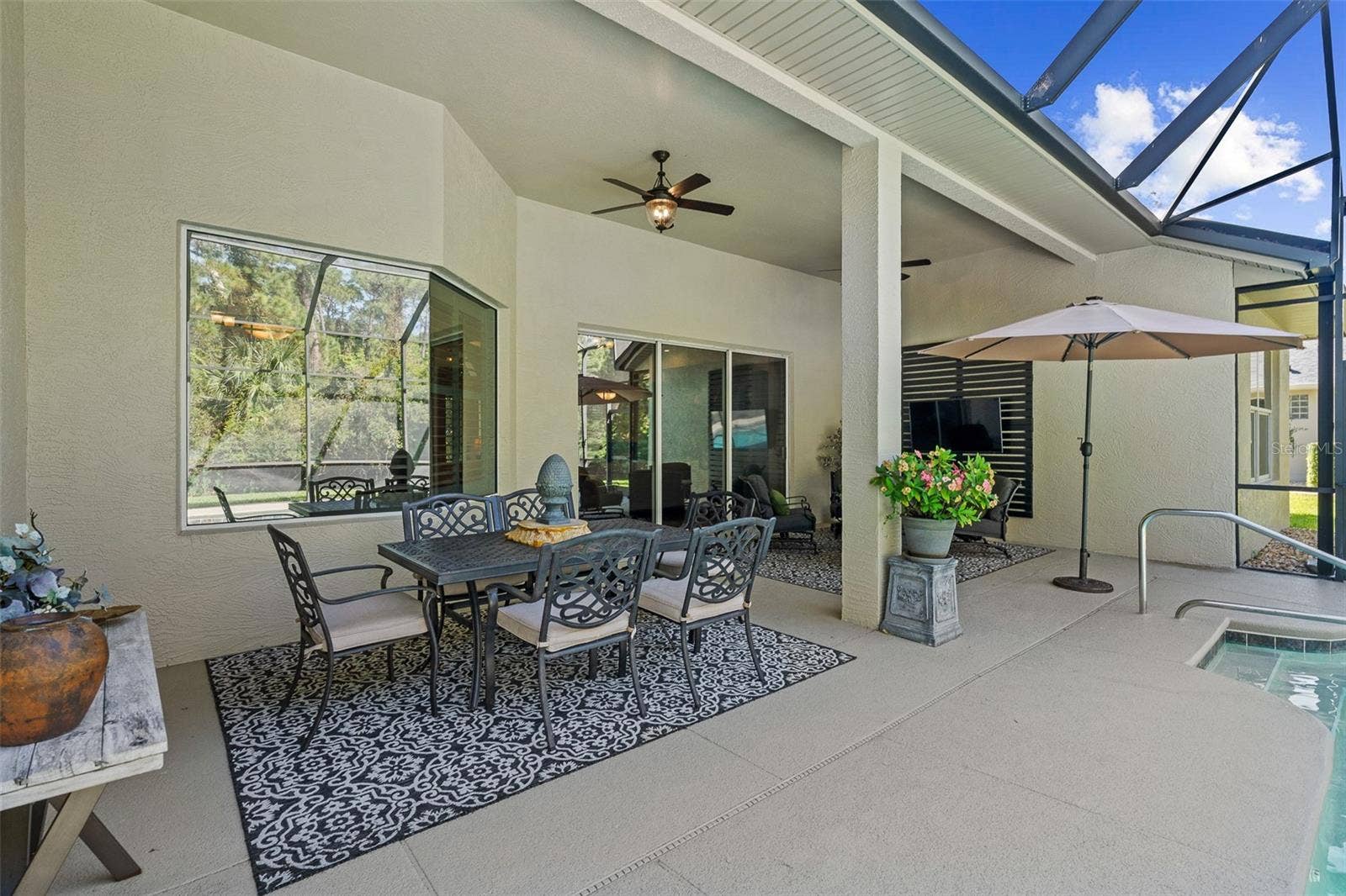 3448 ACOMA DRIVE, Ormond Beach, FL 32174 Lanai/Pool