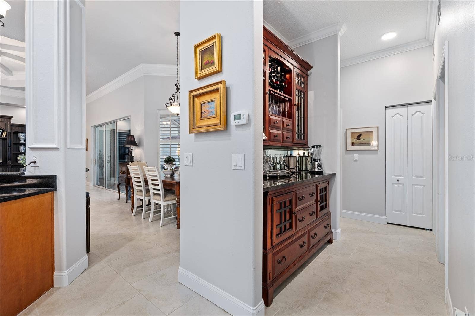 3448 ACOMA DRIVE, Ormond Beach, FL 32174 Guest Wing Hallway