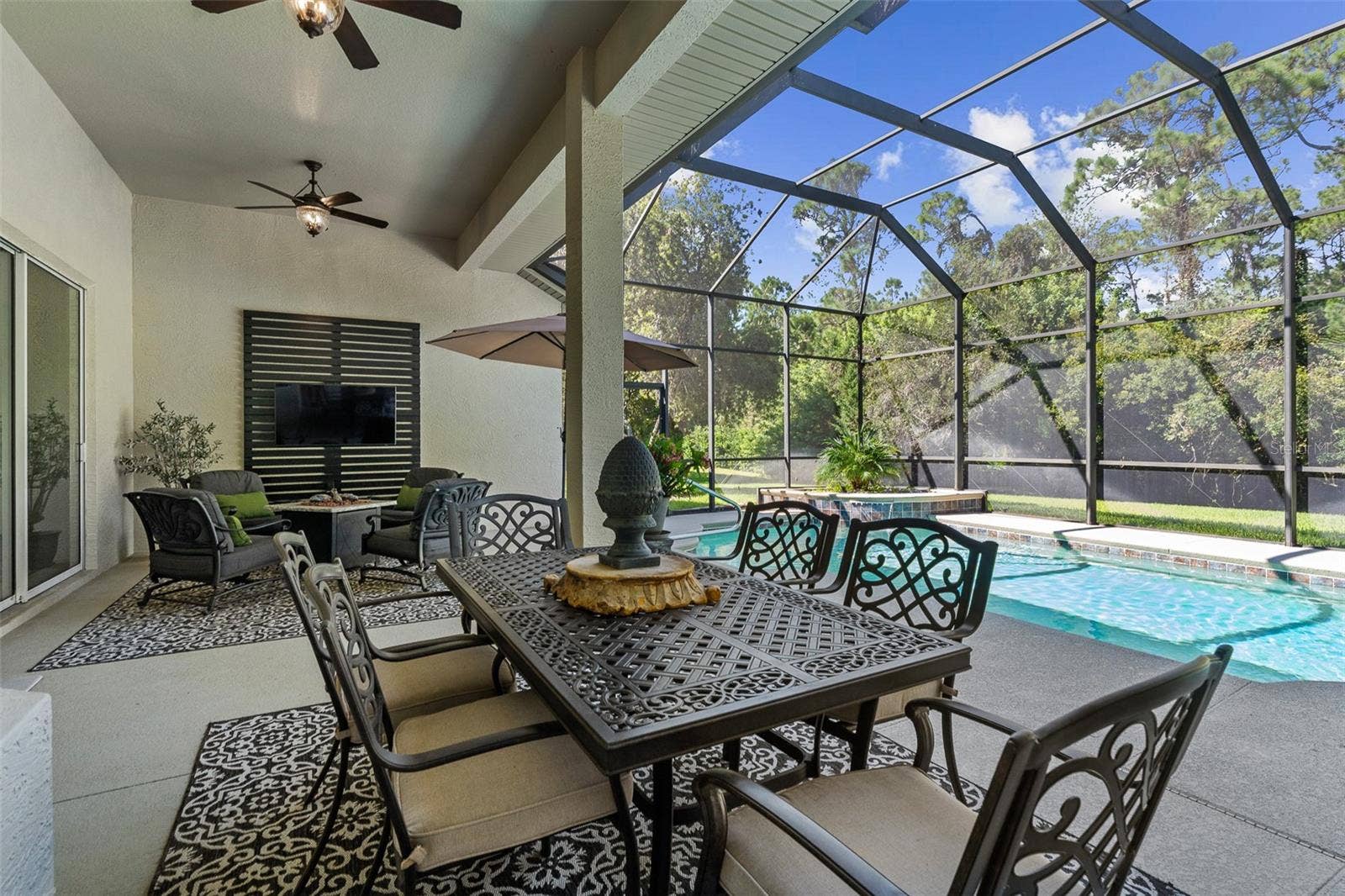 3448 ACOMA DRIVE, Ormond Beach, FL 32174 Lanai/Pool