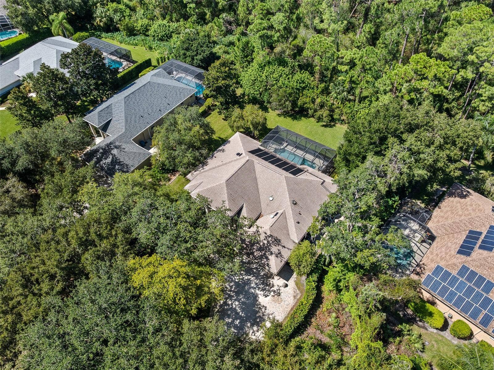 3448 ACOMA DRIVE, Ormond Beach, FL 32174 Overhead Drone View