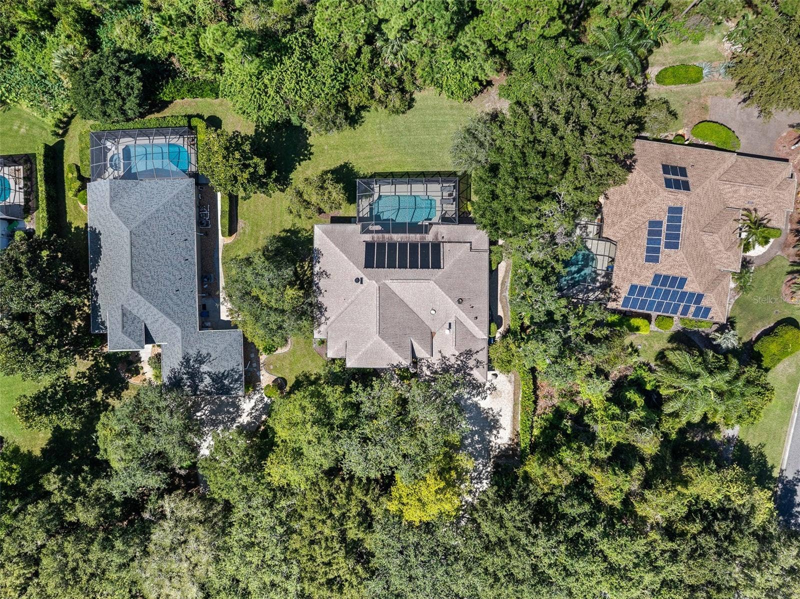 3448 ACOMA DRIVE, Ormond Beach, FL 32174 Overhead Drone View