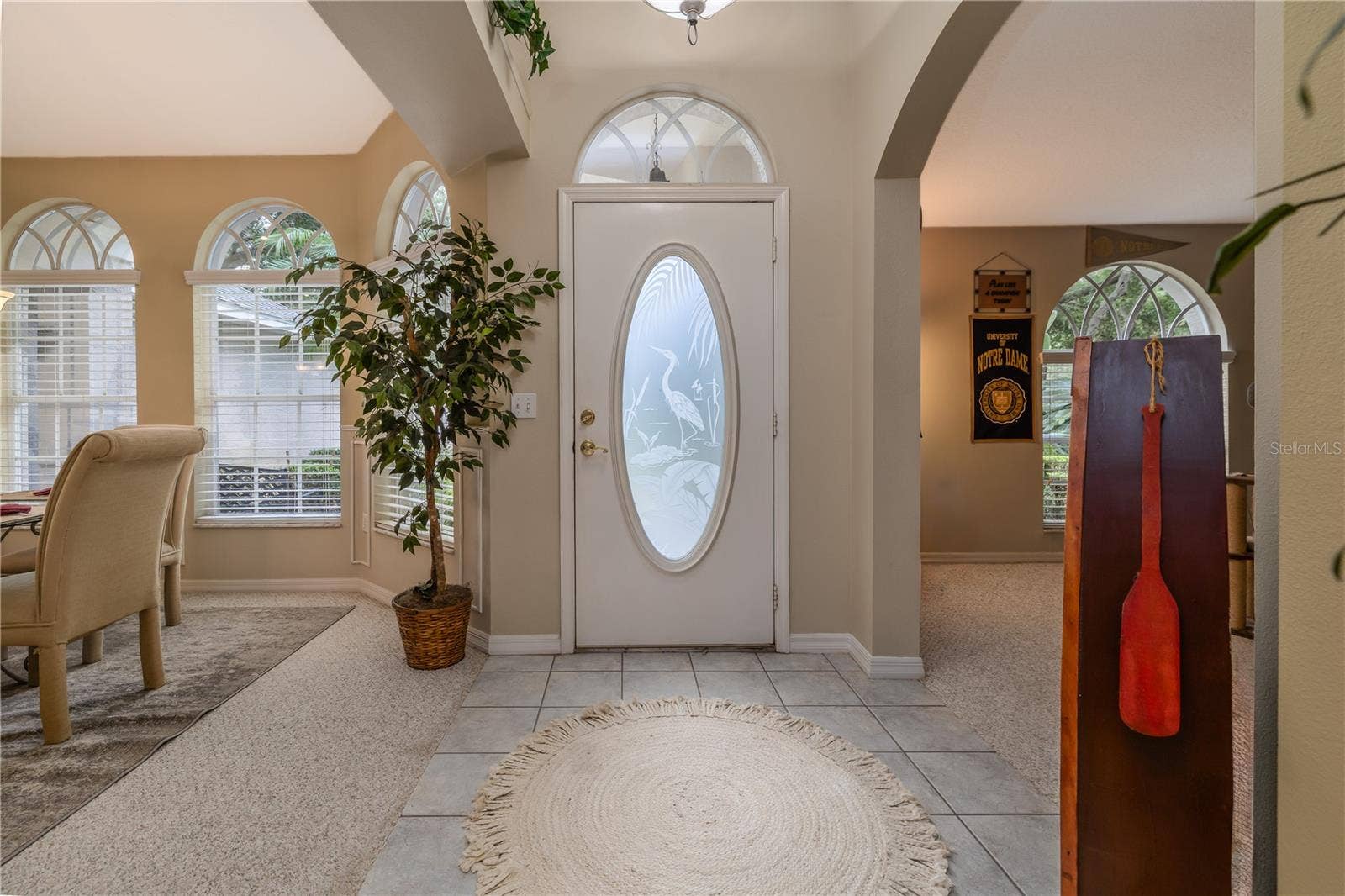 3626 MALLOW DRIVE, Ormond Beach, FL 32174 Front Door Entrance