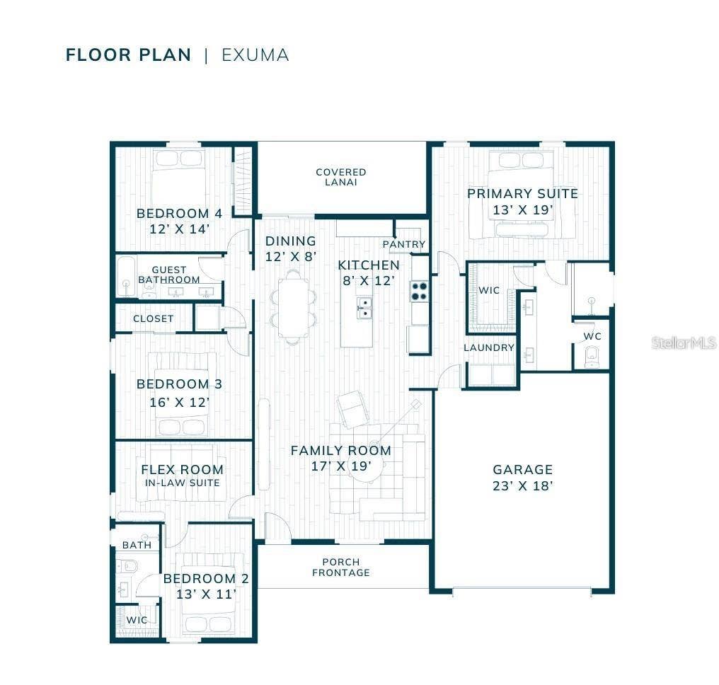 18 ZORLOU COURT, Palm Coast, FL 32164 Exuma X Floorplan
