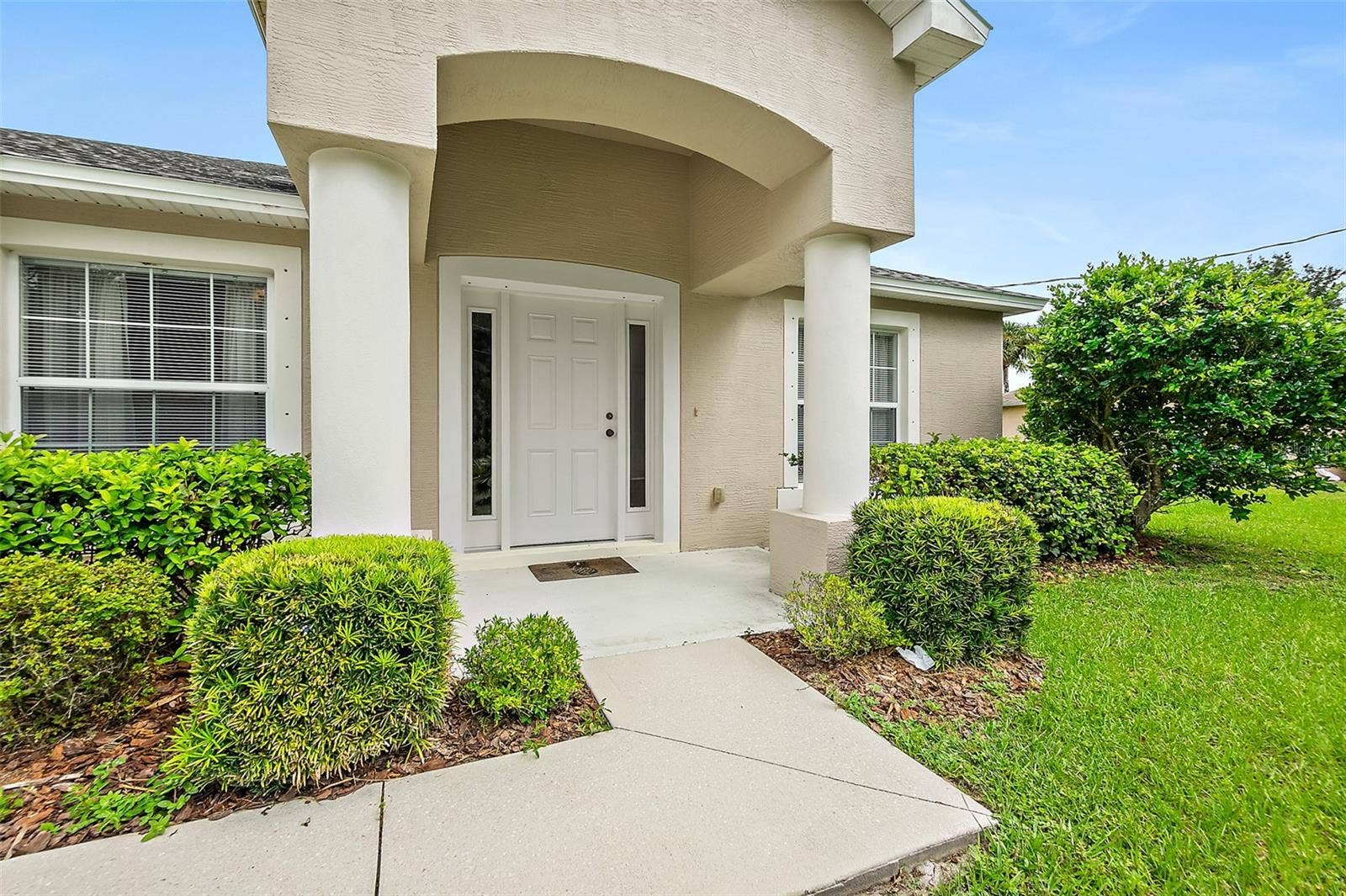 Covered Front Entry