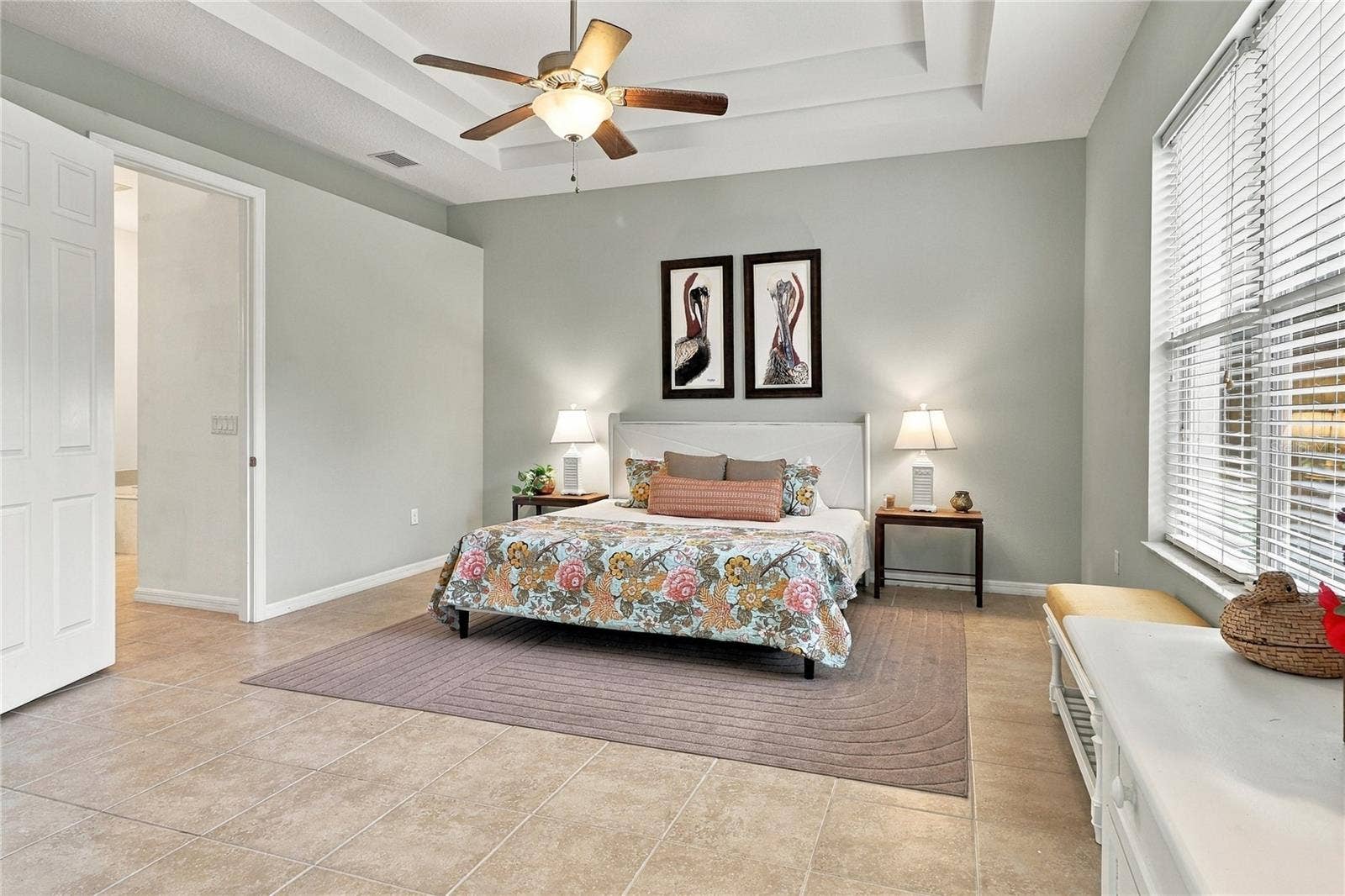 Large primary bedroom