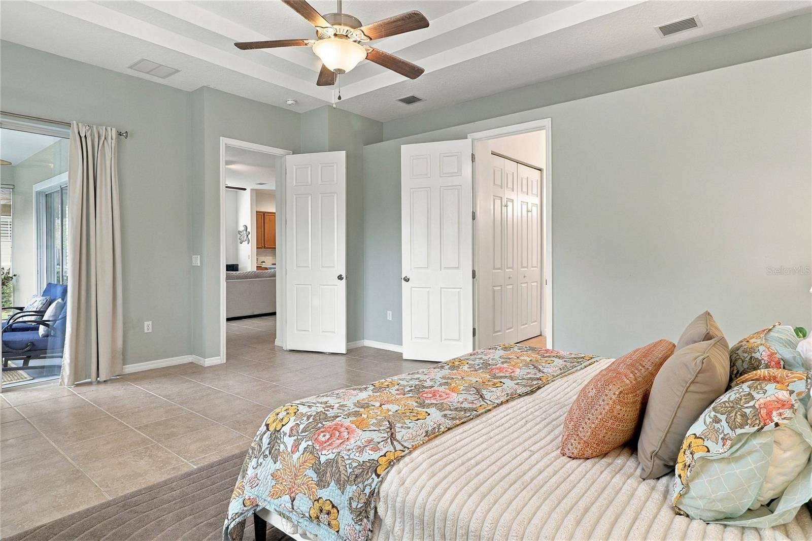 Large primary bedroom
