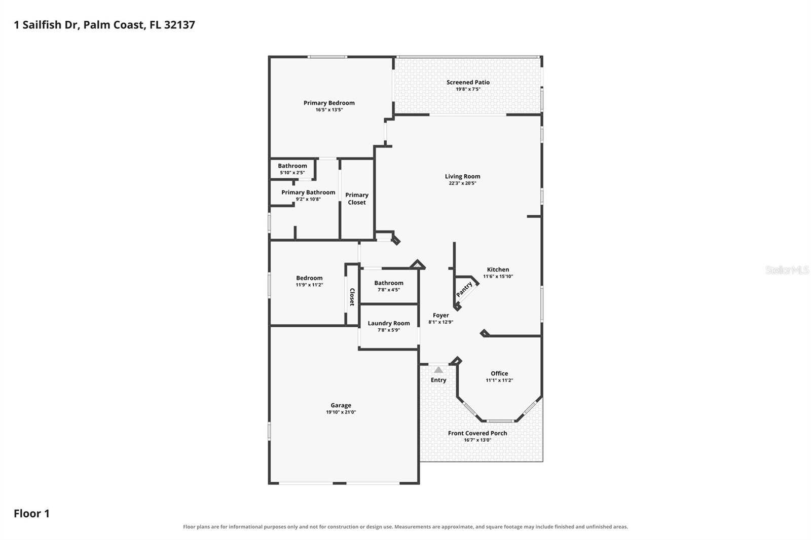 1 SAILFISH DRIVE, Palm Coast, FL 32137