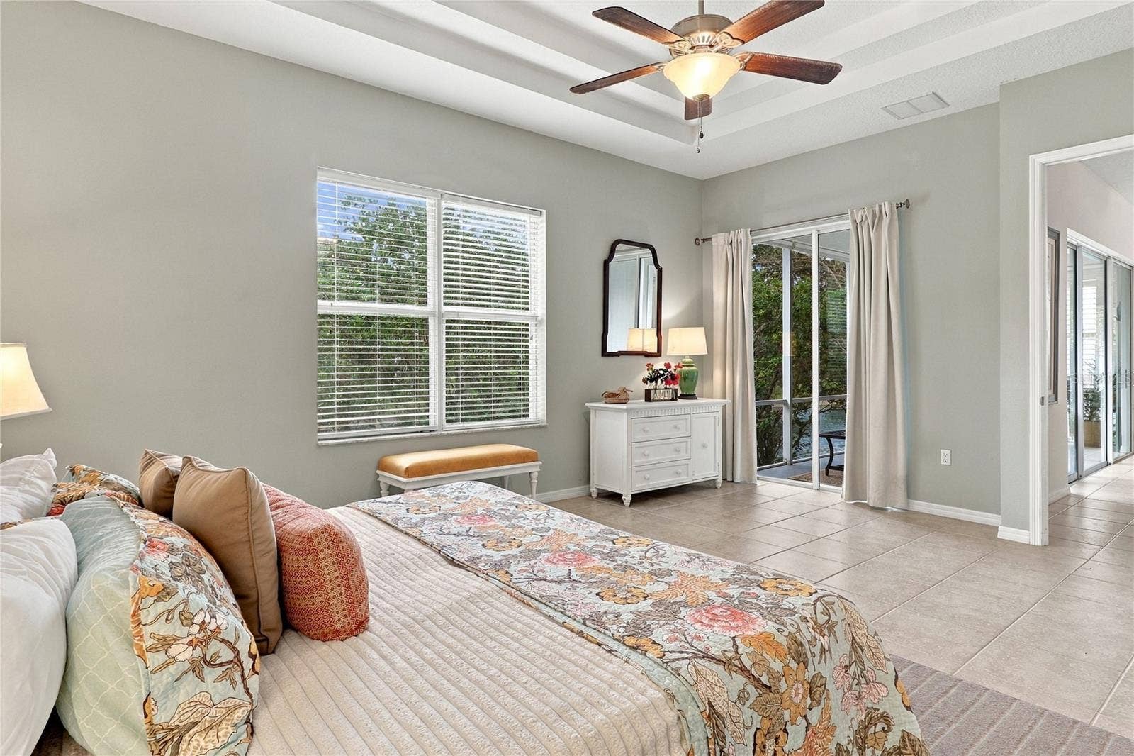 Large primary bedroom