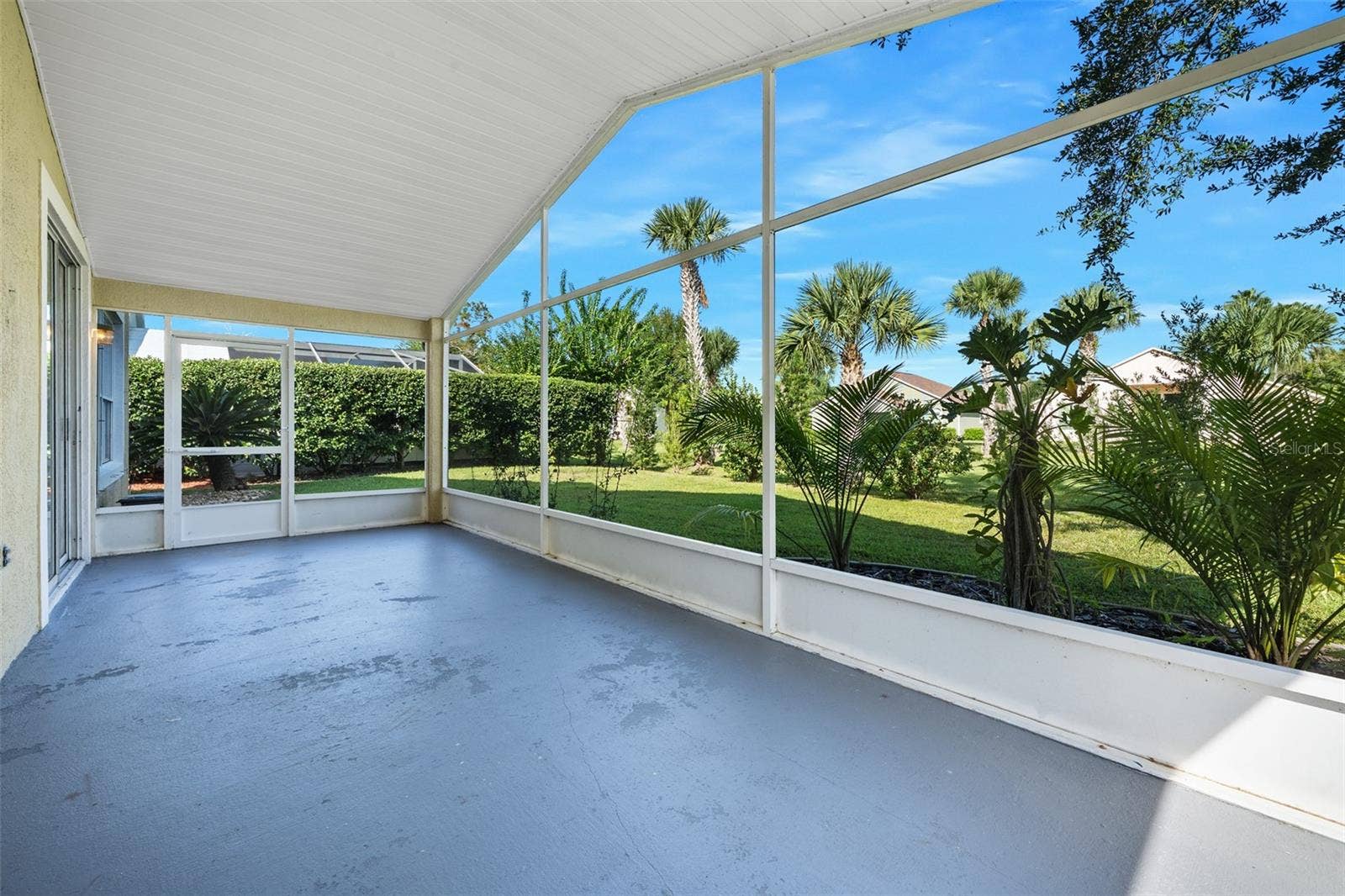 Screened porch