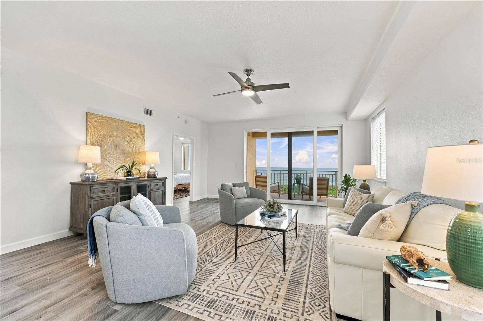 Living Room with Ocean View