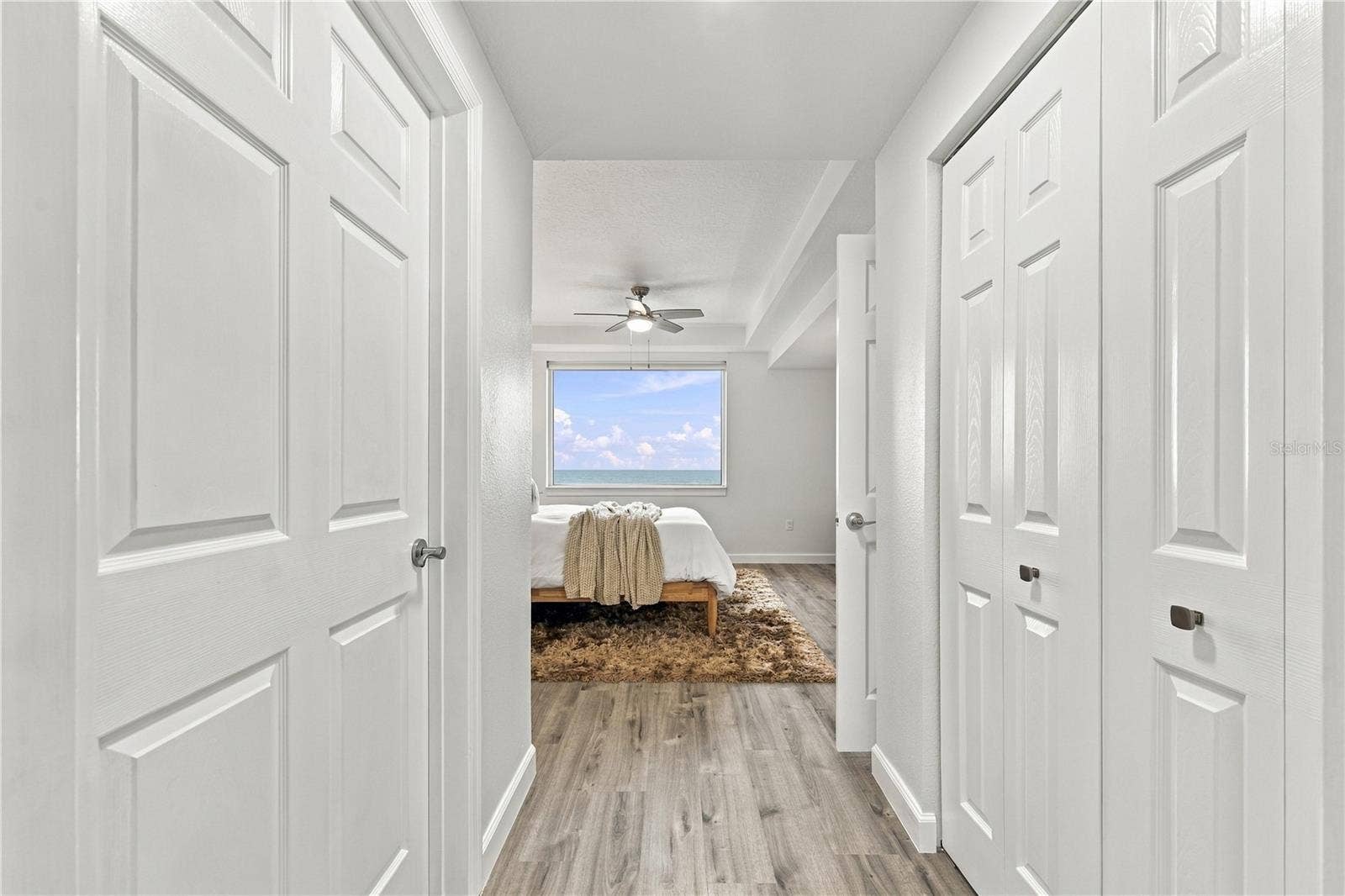 Hallway to Primary En Suite Bathroom