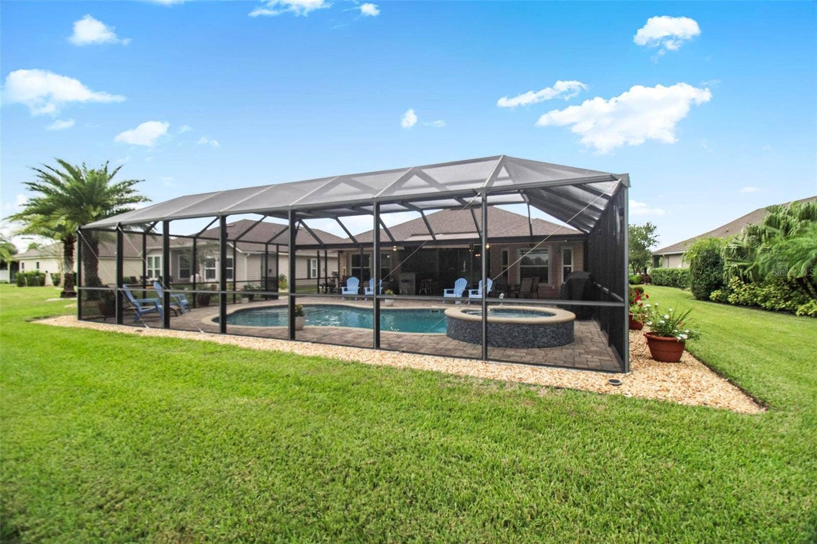 8 COUNTRY CLUB HARBOR CIRCLE, Palm Coast, FL 32137 Large screened lanai