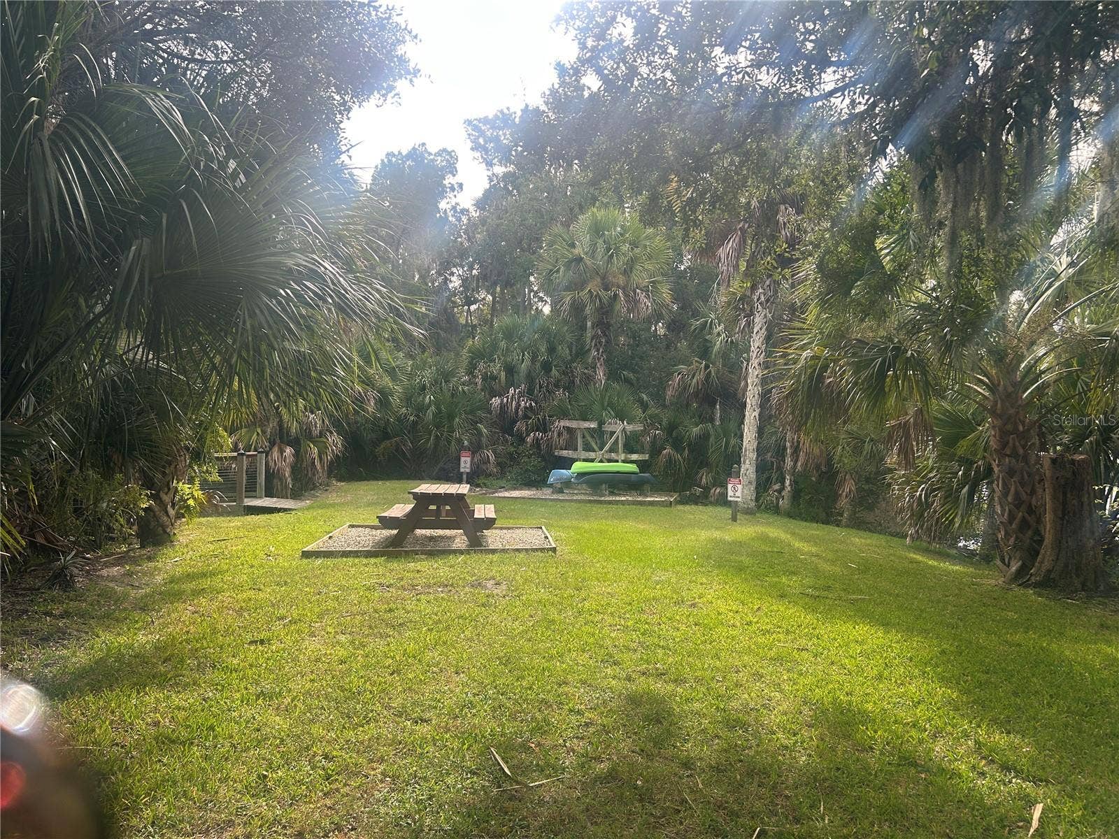 8 COUNTRY CLUB HARBOR CIRCLE, Palm Coast, FL 32137 Picnic area and kayak storage