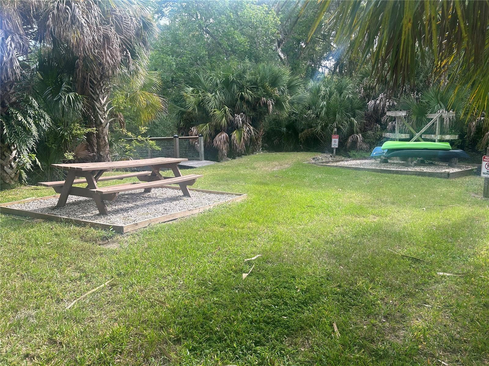 8 COUNTRY CLUB HARBOR CIRCLE, Palm Coast, FL 32137 Picnic area and kayak storage