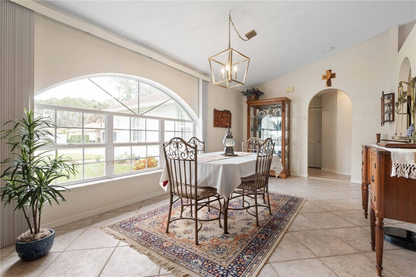 Dining Room with Beautiful Window
