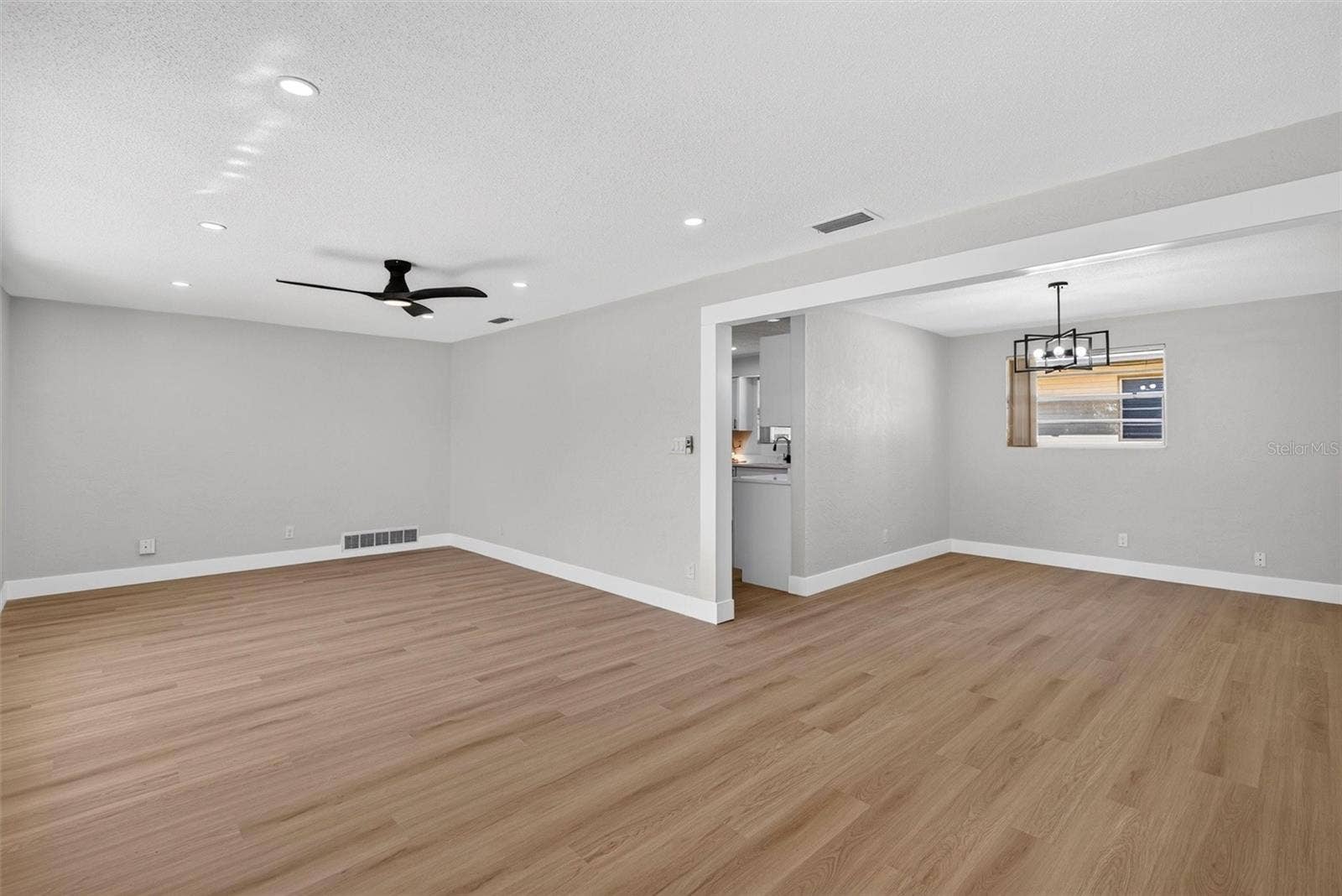 Entering Living room-Dining room