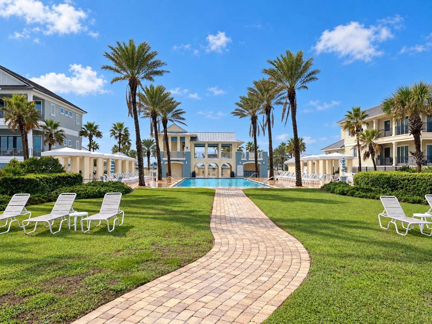 Oceanside Lawn, Pool, and Clubhouse