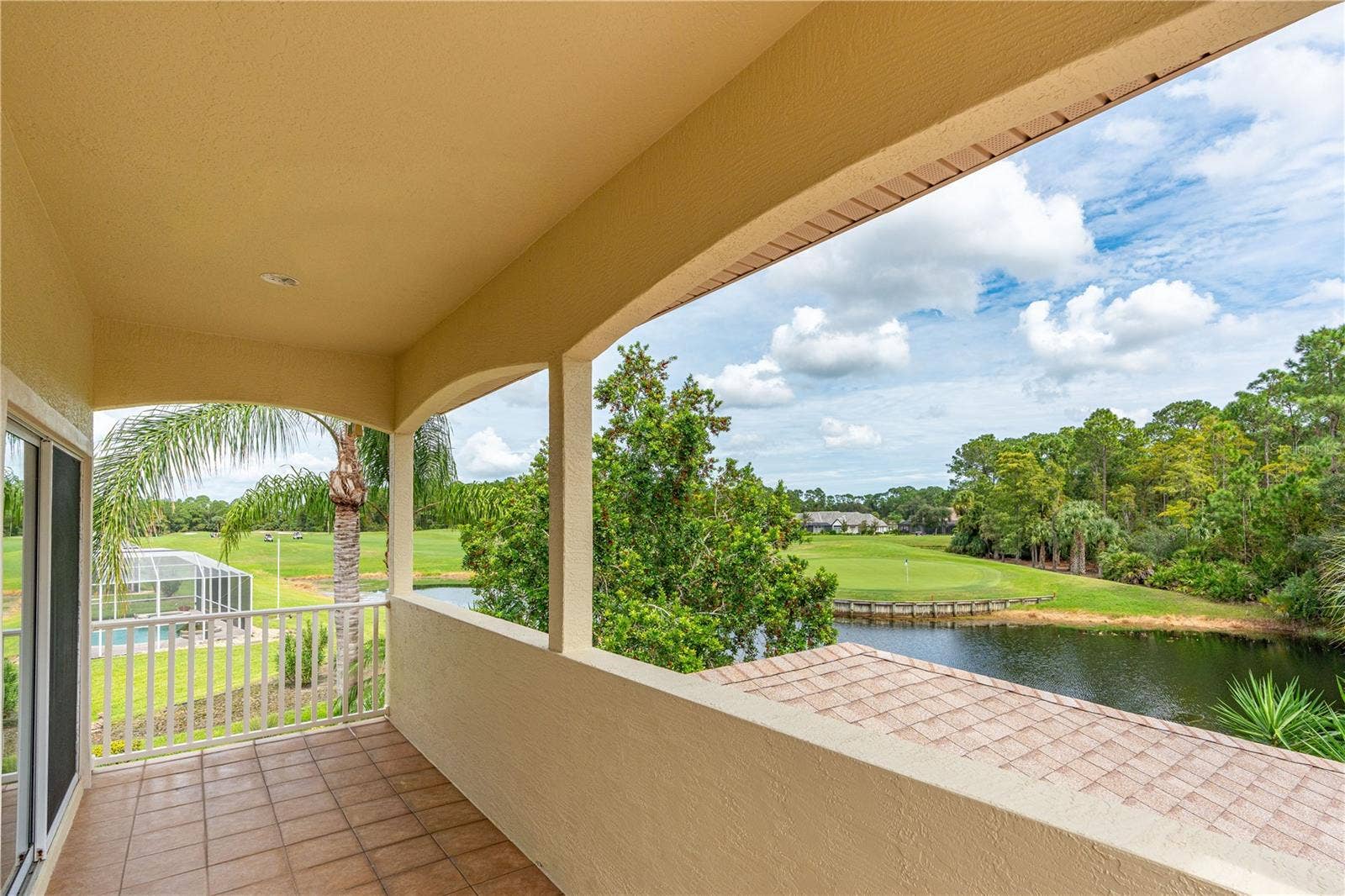 1025 W HAMPSTEAD LANE LANE, Ormond Beach, FL 32174 Bedroom 4 Balcony View