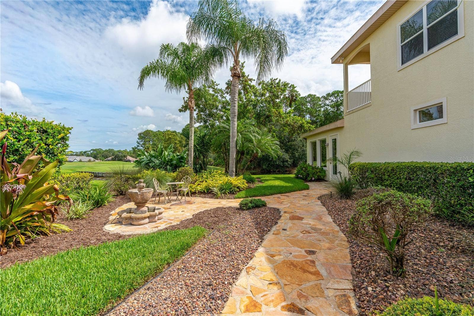 1025 W HAMPSTEAD LANE LANE, Ormond Beach, FL 32174 Rear Patio View