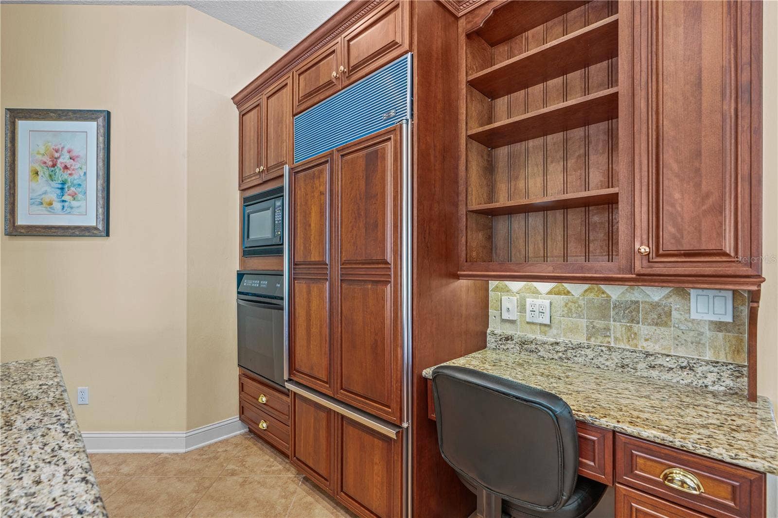1025 W HAMPSTEAD LANE LANE, Ormond Beach, FL 32174 Kitchen-View Of Built-In Workspace