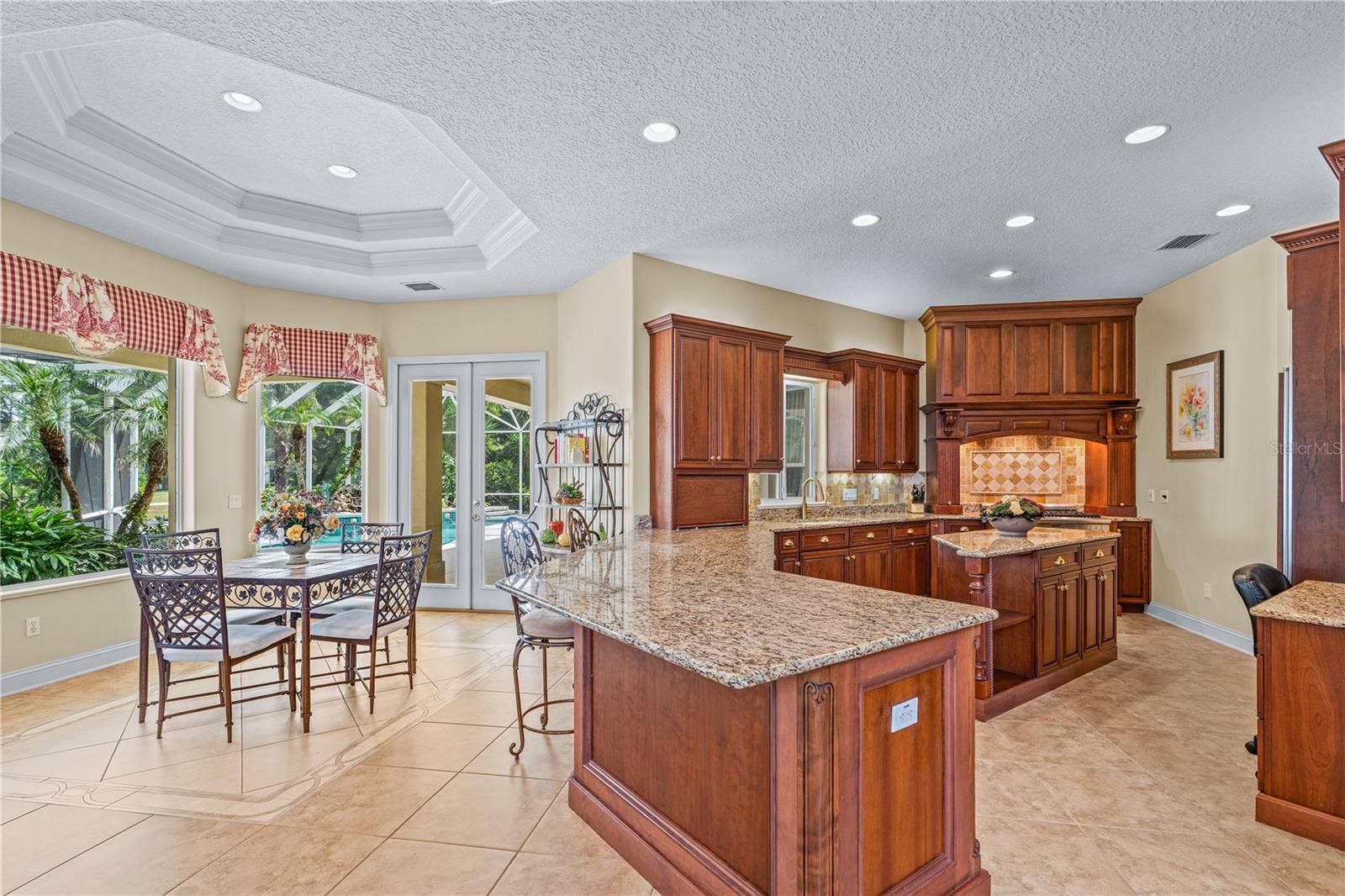 1025 W HAMPSTEAD LANE LANE, Ormond Beach, FL 32174 Kitchen-View Of Breakfast Bar