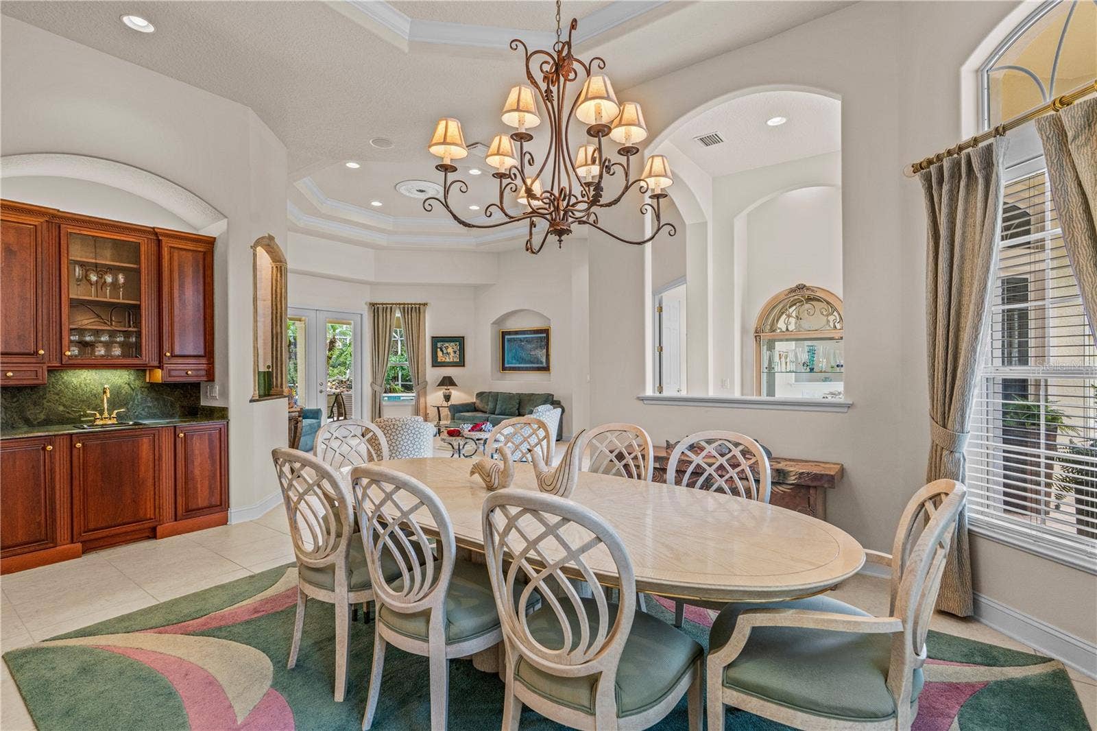 1025 W HAMPSTEAD LANE LANE, Ormond Beach, FL 32174 Dining Room & Wet Bar Additional View