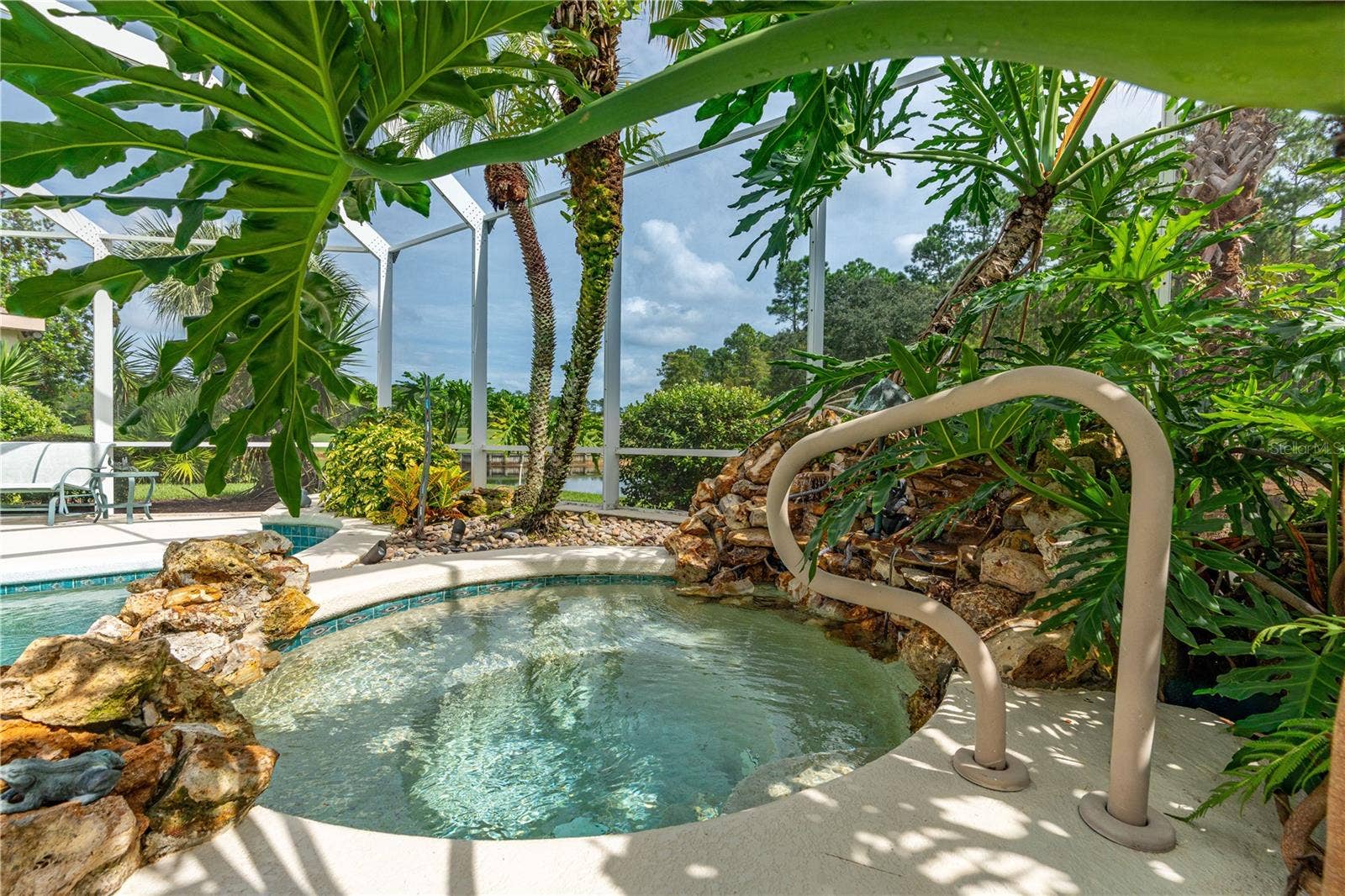 1025 W HAMPSTEAD LANE LANE, Ormond Beach, FL 32174 Pool-Tropical Spa Retreat