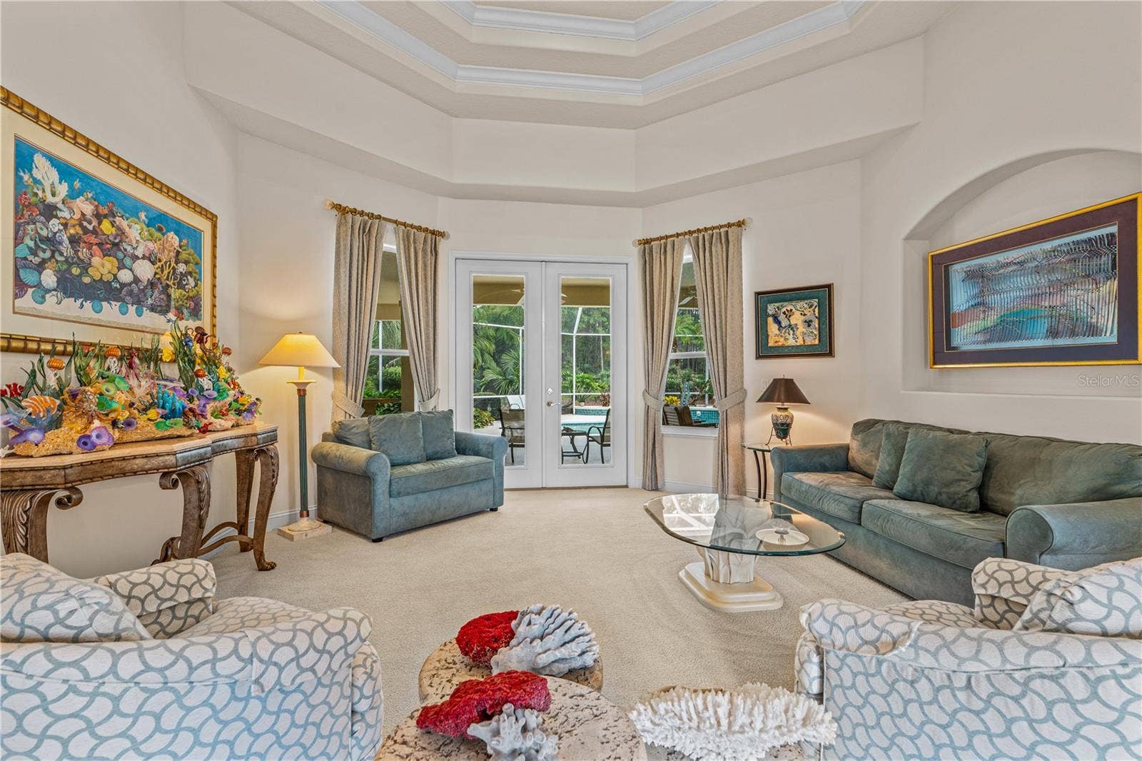 1025 W HAMPSTEAD LANE LANE, Ormond Beach, FL 32174 Formal Living Space