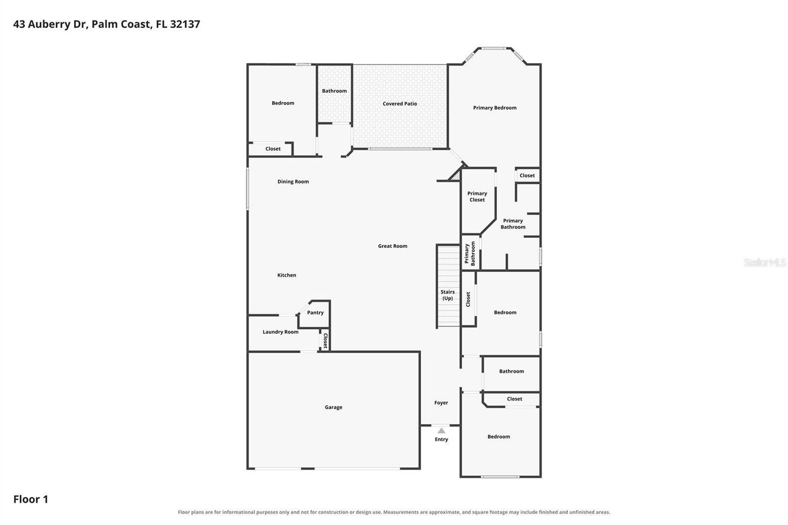 43 AUBERRY DRIVE, Palm Coast, FL 32137 43 AUBERRY DRIVE, Palm Coast, FL 32137